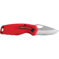 Compact Folding Knife, 2-1/2" Blade, Stainless Steel Blade, Metal Handle Les Distributions ICE