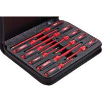 Insulated Screwdriver Set with EVA Foam Case, 10 Pcs. Les Distributions ICE