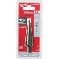 Foret &eacute;tag&eacute;, 3/16"/#4 - #4/7/8", Incr&eacute;ments de 1/32", Acier rapide au cobalt Les Distributions ICE