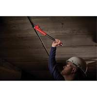 Cl&eacute; &agrave; tuyau adaptable Cheater, Cap des m&acirc;choires 2-1/2", Longueur 18"/24"/10", Fini Rev&ecirc;tement en poudre, Prise Ergonomique Les Distributions ICE