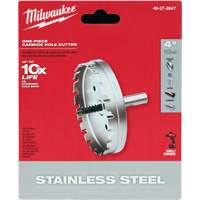 Scies-cloches au carbure monobloc, 4", Profondeur de la coupe de 3/16" Les Distributions ICE