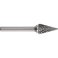 DRILLCO Magnum Double Cut Solid Carbide Burr, SM-3, 1/4" Dia., 1/4" Shank, 1" Depth of Cut Les Distributions ICE
