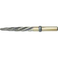DRILLCO Nitro Construction Reamer, 3/8", Spiral Flute, High Speed Steel, Straight Shank Les Distributions ICE