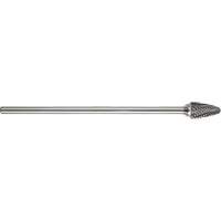 Fraise arboriforme pointue &agrave; double coupe DRILLCO, SF-1L6 Les Distributions ICE