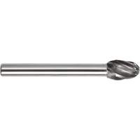 Fraise rotative conique &agrave; embout arrondi pour la coupe d'aluminium DRILLCO, SE-1NF Les Distributions ICE