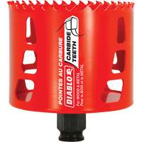 Scie cloche pour bois et m&eacute;tal, 3-1/4", Profondeur de la coupe 2-3/8", Carbure Les Distributions ICE