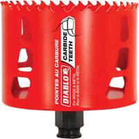 Scie cloche pour bois et m&eacute;tal, 3-5/8", Profondeur de la coupe 2-3/8", Carbure Les Distributions ICE