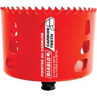 Scie cloche pour bois et m&eacute;tal, 4", Profondeur de la coupe 2-3/8", Carbure Les Distributions ICE