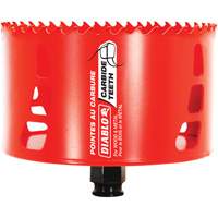 Scie cloche pour bois et m&eacute;tal, 4-1/2", Profondeur de la coupe 2-3/8", Carbure Les Distributions ICE