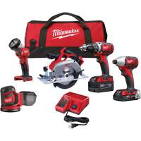 M18 5-Tool Combo Kit, Lithium-Ion, 18 V Les Distributions ICE