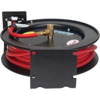 Hose Reel, Air/Water, 1/4" x 35', Single Hose, 300 psi Les Distributions ICE