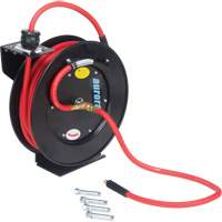 Hose Reel, Air/Water, 3/8" x 50', Single Hose, 300 psi Les Distributions ICE