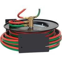 Welding Hose Reel, Welding Gases, 1/4" x 25', Single Hose, 300 psi Les Distributions ICE