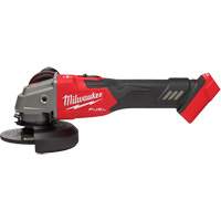 Meuleuse &agrave; frein &agrave; vitesse variable avec interrupteur &agrave; glissi&egrave;re verrouillable M18 Fuel, 18 V, Mandrin 5"/4-1/2", Lithium-ion Les Distributions ICE
