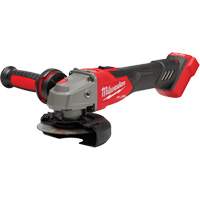 Meuleuse &agrave; frein &agrave; vitesse variable avec interrupteur &agrave; glissi&egrave;re verrouillable M18 Fuel, 18 V, Mandrin 5"/4-1/2", Lithium-ion Les Distributions ICE