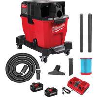 Aspirateur sec/humide sans fil &agrave; bloc-pile double M18 Fuel, 18 V, Capacit&eacute; 9 gal. Les Distributions ICE