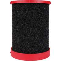 Large Wet/Dry Vacuum Wet Filter, Foam, Fits 12 US gal./9 US gal./6 US Gal. Les Distributions ICE