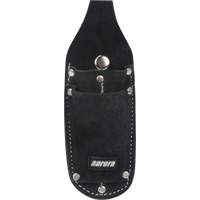 Utility Pouch, Knife Holder, Leather, 3 Pockets Les Distributions ICE