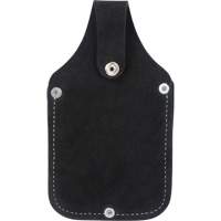 Utility Pouch, Knife Holder, Leather, 3 Pockets Les Distributions ICE