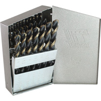 Triumph&reg; MRO Plus&reg; Jobber Length Drill Bit Set, 29 Pieces, High Speed Steel Les Distributions ICE