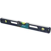 High-Accuracy Level, Box, 2' L, Aluminum, 3, Non-Magnetic Les Distributions ICE