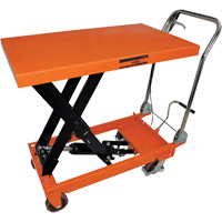 SLC-1100 Chariot avec table de levage hydraulique &agrave; ciseaux s&eacute;rie SLC, 39" lo x 21" la, Cap. 1100 lb Les Distributions ICE