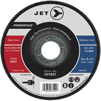 Meule &agrave; tronçonner PowerPlus A60T, 4-1/2" x 3/64", Arbre de 7/8", Type 27, 13 300 Tr/min Les Distributions ICE