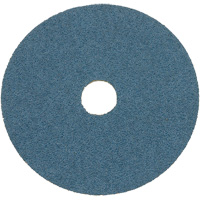 Resin Fibre Sanding Disc, 7" Dia., Z24 Grit, Zirconia Alumina Les Distributions ICE