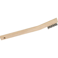 3MHSS Mini Wire Scratch Brush, Stainless Steel, 3 x 7 Wire Rows, 7-3/4" Long Les Distributions ICE