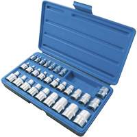 SS328TS External Socket Sets, Torx&reg;, 1/2"/1/4"/3/8" Drive, 28 Pcs Les Distributions ICE