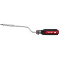 2-in-1 Rotating Multi-Bit Screwdriver, 10-1/10" L, Cushion Grip Handle Les Distributions ICE