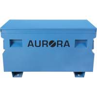 Jobsite Tool Box, 48" x 24" x 27-3/5", Steel, Blue Les Distributions ICE