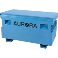 Jobsite Tool Box, 48" x 24" x 27-3/5", Steel, Blue Les Distributions ICE
