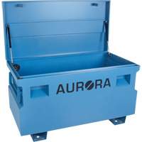 Jobsite Tool Box, 48" x 24" x 27-3/5", Steel, Blue Les Distributions ICE