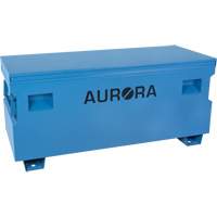 Jobsite Tool Box, 60" x 24" x 27-1/2", Steel, Blue Les Distributions ICE