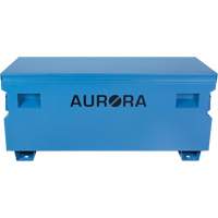 Jobsite Tool Box, 60" x 24" x 27-1/2", Steel, Blue Les Distributions ICE