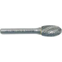 E3-DC Fraise ovale au carbure JET-KUT GP, 3/8" dia. Les Distributions ICE