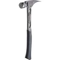 Marteau de charpente en titane meul&eacute; TIBONE, 14 oz, Prise en Acier plein, 15-1/4" lo Les Distributions ICE