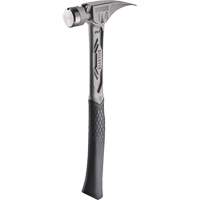 Marteau de charpente en titane lisse TIBONE, 14 oz, Prise en Acier plein, 15-1/4" lo Les Distributions ICE