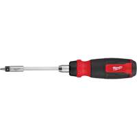 27-in-1 Ratcheting Security Multi-Bit Screwdriver, 10-11/100" L, Cushion Grip Handle Les Distributions ICE