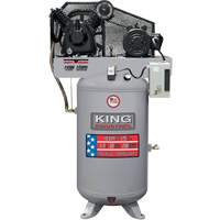 Compresseur d'air biphas&eacute;, 80 gal. (96 gal. US) Les Distributions ICE