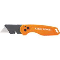 Folding Utility Knife, 1" Blade, Steel Blade, Plastic Handle Les Distributions ICE