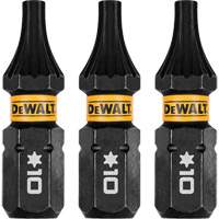 Forets pour tournevis &agrave; chocs FLEXTORQ 3 mcx, Torx, T-10, Prise 1/4" Les Distributions ICE