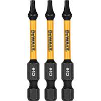 Forets pour tournevis &agrave; chocs FLEXTORQ 3 mcx, Torx, T-10, Prise 1/4" Les Distributions ICE