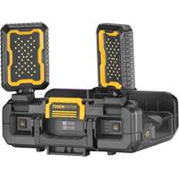 Baladeuse ajustable ToughSystem 2.0 avec rangement, 16" x 11" x 14", Noir/Jaune Les Distributions ICE