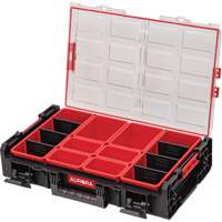 Organisateur 2 fois tr&egrave;s-grand avec bacs Arx, 23" x 15-1/5" x 6-4/5", Noir Les Distributions ICE