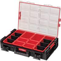Organisateur tr&egrave;s-grand avec bacs courts Arx, 23" x 15-1/5" x 5", Noir Les Distributions ICE