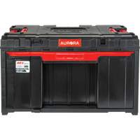 Arx&reg; Single Drawer Toolbox, 11-1/5" W x 18-3/10" D x 9-1/10" H, Black/Red Les Distributions ICE