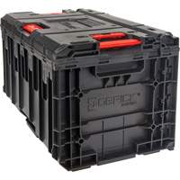 Arx&reg; Single Drawer Toolbox, 11-1/5" W x 18-3/10" D x 9-1/10" H, Black/Red Les Distributions ICE