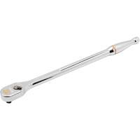 Rochet &agrave; t&ecirc;te chrom&eacute;e enti&egrave;rement polie en goutte avec manche extra long 120XP, Prise de 1/4", Poign&eacute;e Ergonomique Les Distributions ICE